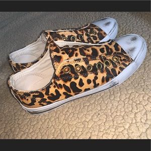 Naughty monkey Shalomar Leopard Sneakers